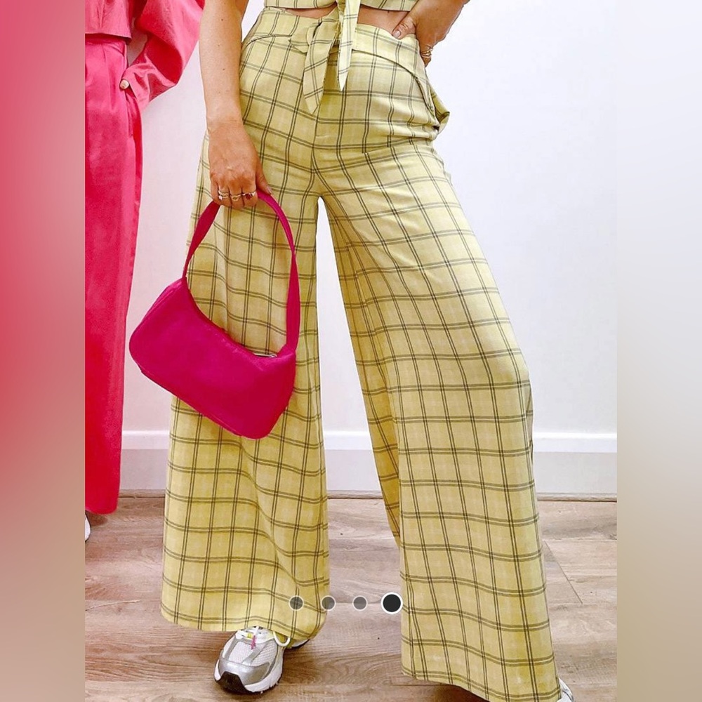 ASOS Labelrail X Olivia & Alice belted wide leg pants - Brand New! ✨